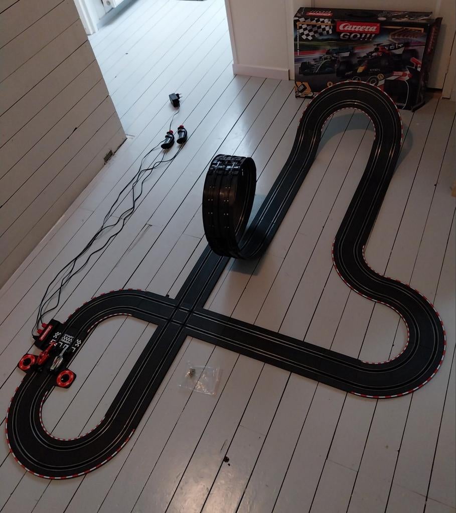 Carrera Go racebaan met auto's, Ophalen of Verzenden, Gebruikt, Elektrisch, Carrera