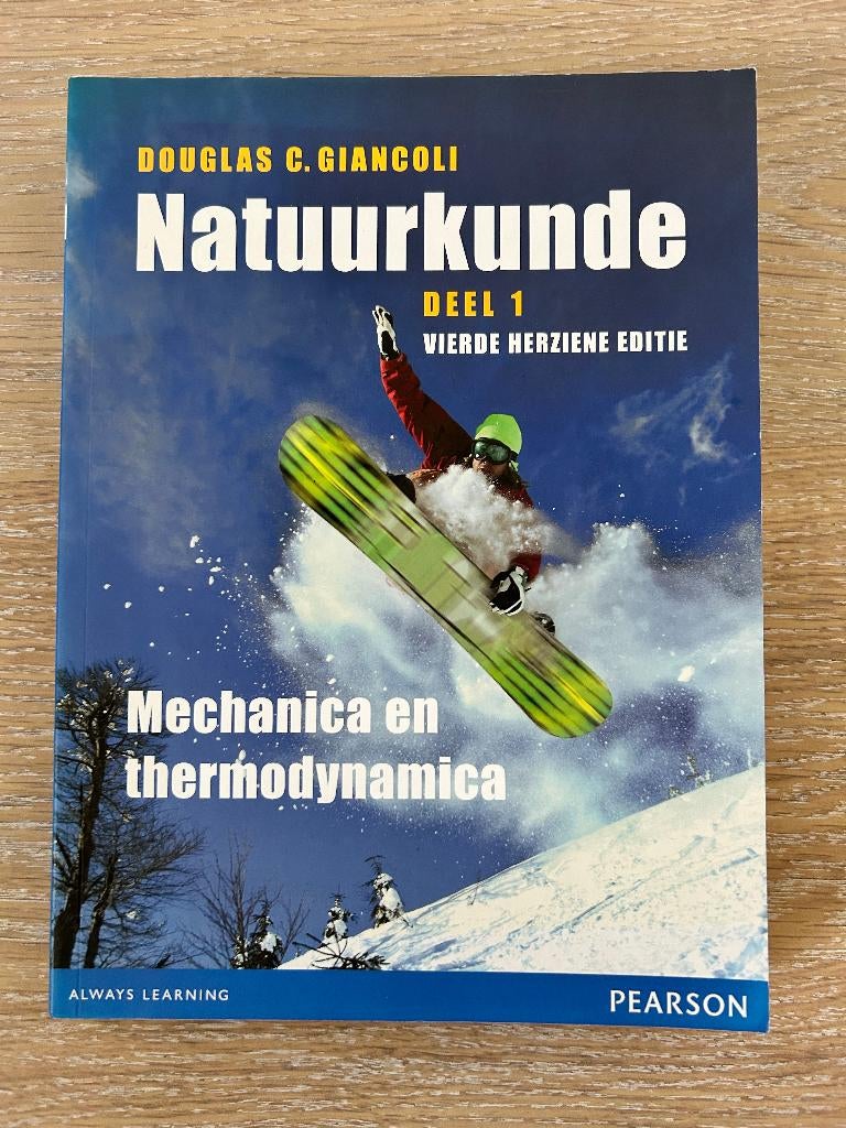Natuurkunde, Boeken, Ophalen of Verzenden, Zo goed als nieuw, Natuurwetenschap, Douglas C. Giancoli