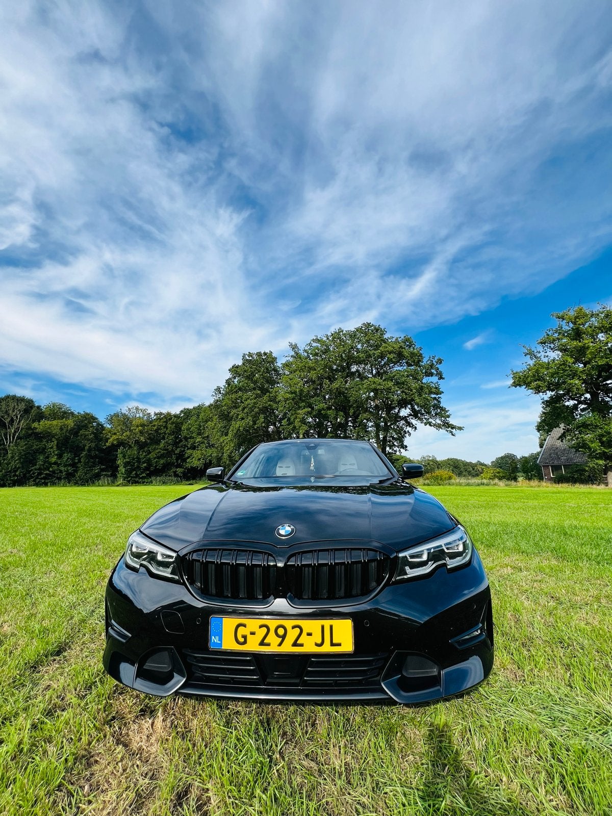 BMW 3-Serie 320d 190pk Aut 2019 Zwart, Auto's, Automaat, Achterwielaandrijving, 1995 cc, Euro 6