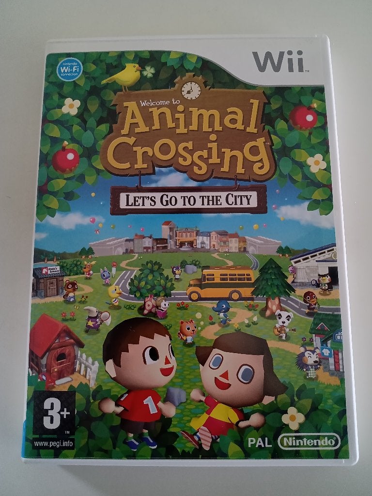 Wii Spel : Welcome to ANIMAL CROSSING Let's go to the City, Spelcomputers en Games, Games | Nintendo Wii, Gebruikt, Overige genres
