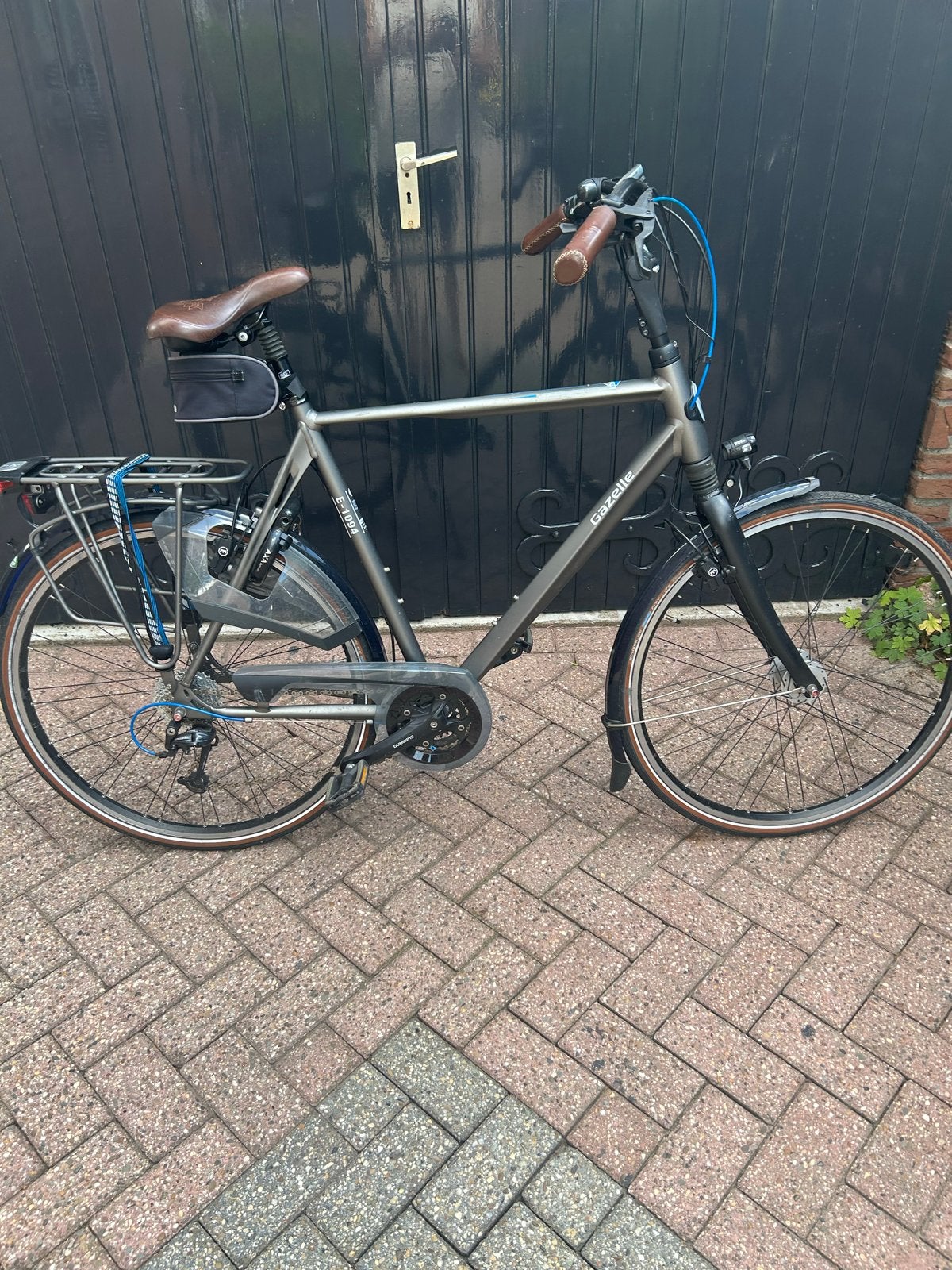 Gazelle herenfiets Eclipse limited, Ophalen, Gebruikt, 50 km per accu of meer, 55 tot 59 cm