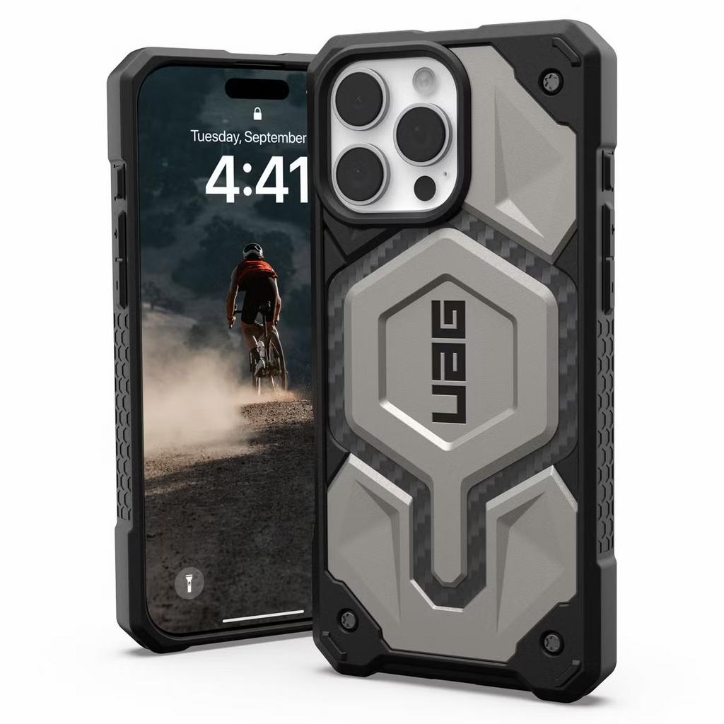 UAG Monarch Pro Hoesje voor 16 pro max, Rondom bescherming, UAG, Nieuw, Hoesje of Tasje