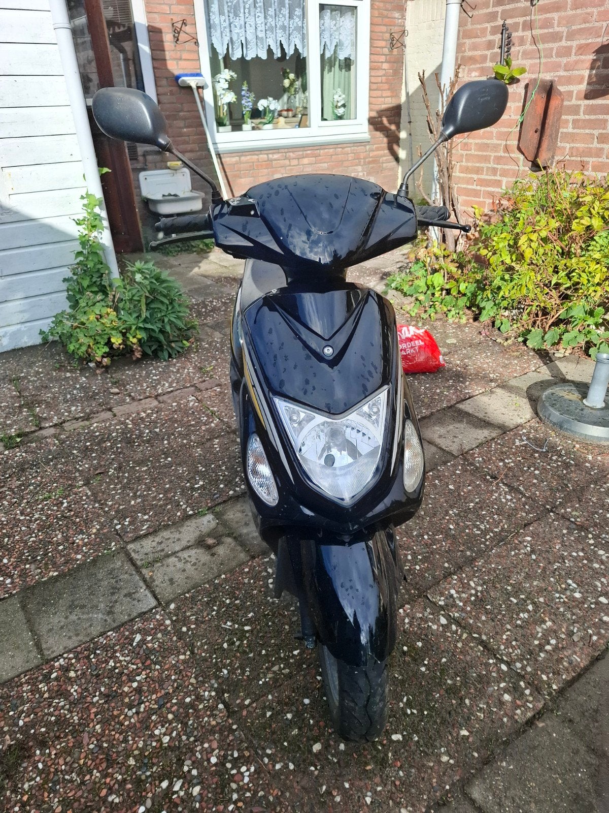 senzo urban scooter zwart, Ophalen of Verzenden, Gebruikt, Benzine, Overige merken
