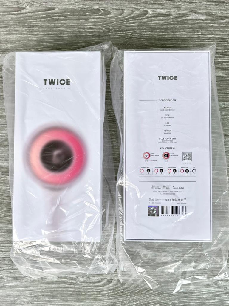 NEW Twice CandyBong Inifnity, Ophalen of Verzenden, Zo goed als nieuw, Gehele gezicht