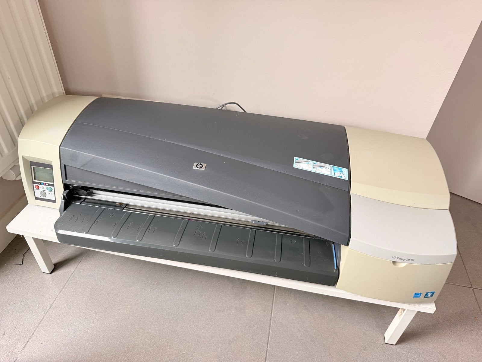 HP Designjet 510 A1 kleurenprinter met onderframe, Gebruikt, Printer, Inkjetprinter, Kleur printen