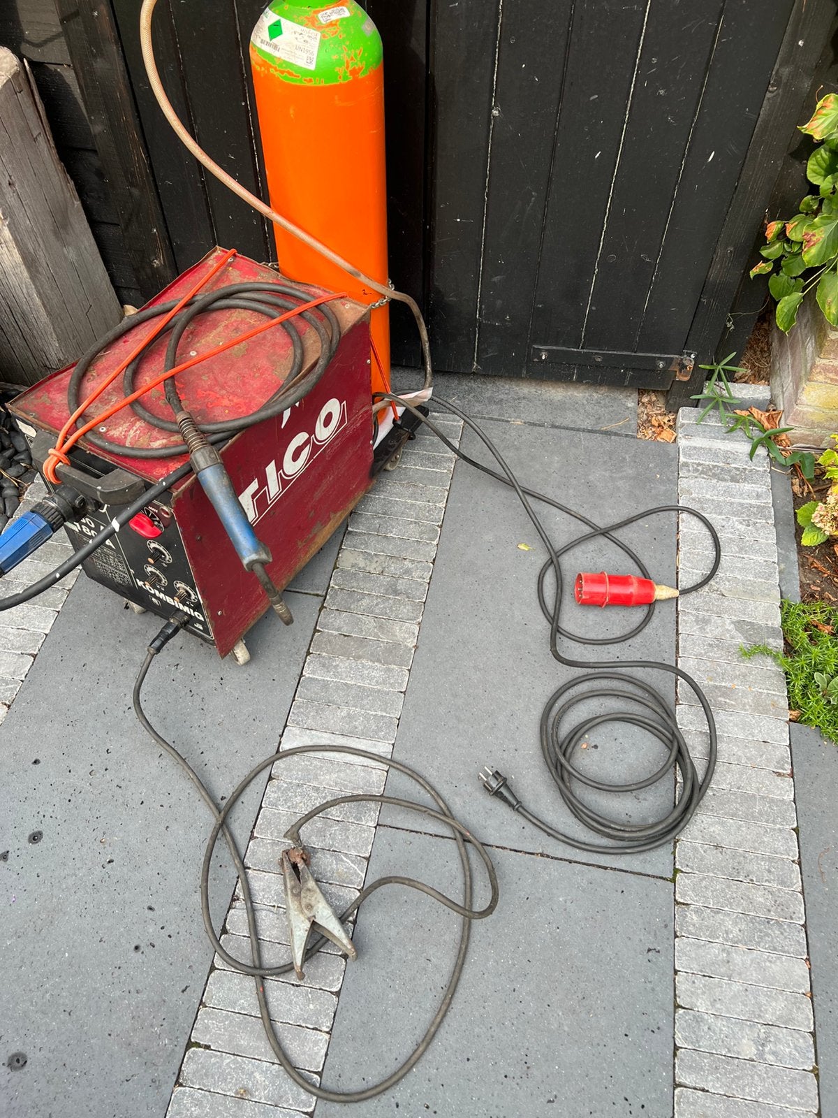 Tico lasapparaat 160/180 kombimig 220/380v co2 las apparaat, Doe-het-zelf en Verbouw, Ophalen, Gebruikt, 150 tot 250 ampère, Co2
