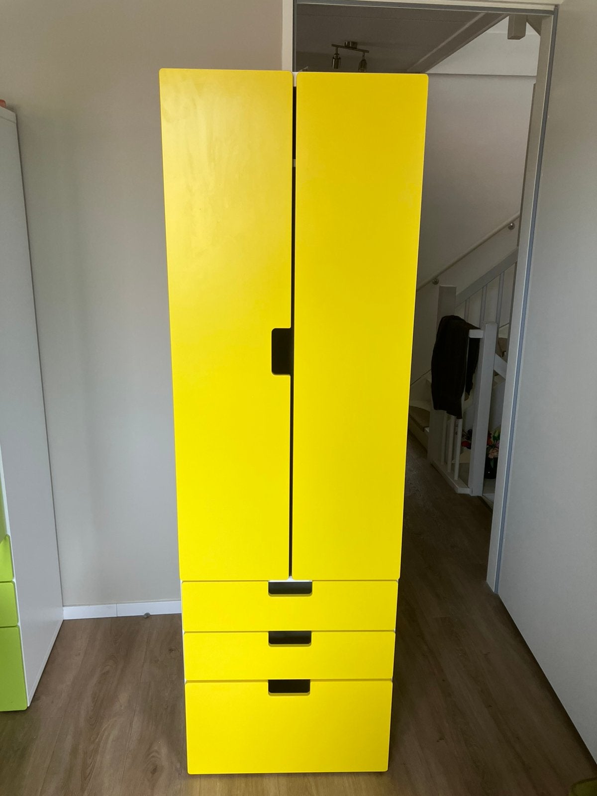 Ikea Stuva kinderkledingkast geel, Ophalen, 50 tot 100 cm, Zo goed als nieuw, Minder dan 100 cm