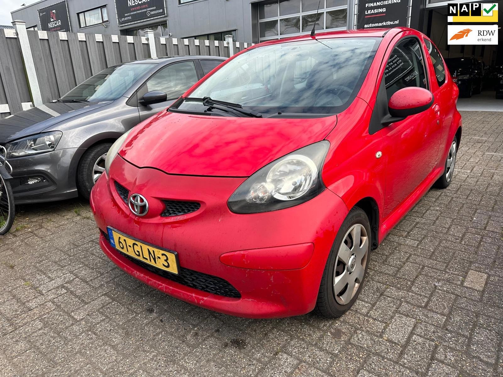 Toyota Aygo 1.0-12V + 2 EIGENAAR, Auto's, Voorwielaandrijving, Gebruikt, 4 stoelen, 68 pk