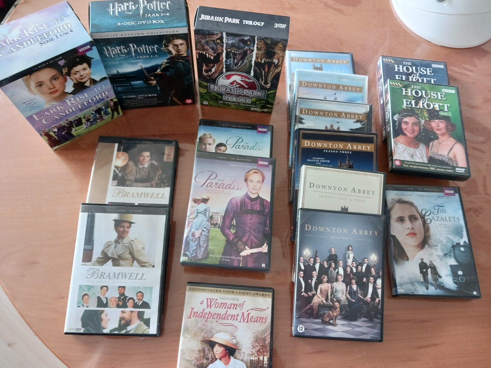 Diverse DVD's, voornamelijk kostuumdrama's, Ophalen, Gebruikt, Historisch of Kostuumdrama