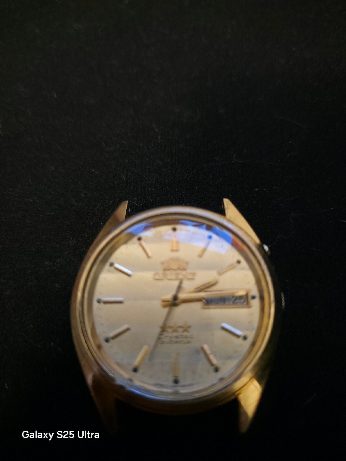 Orient automatisch horloge, werkend, verguld, Overige merken, Overige materialen, Polshorloge, Verguld
