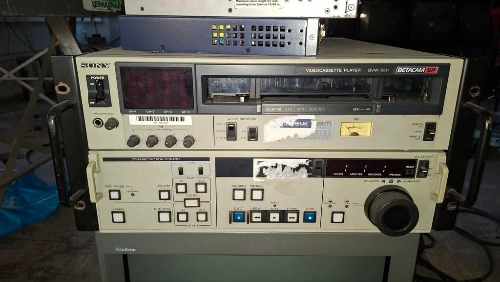 Sony bvw-65p betacam sp, Ophalen, Niet werkend
