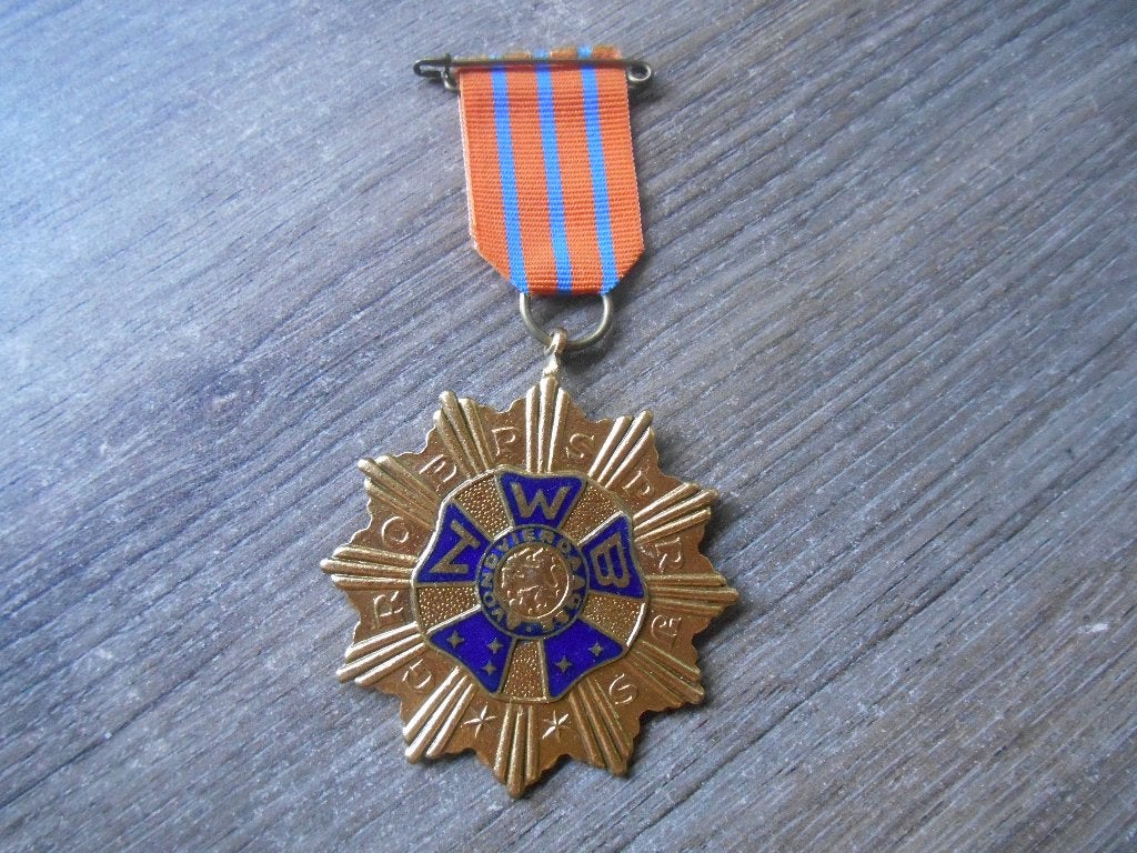 Avondvierdaagse Groepsprijs medaille 5de keer, Postzegels en Munten, Penningen en Medailles, Ophalen of Verzenden, Overige materialen