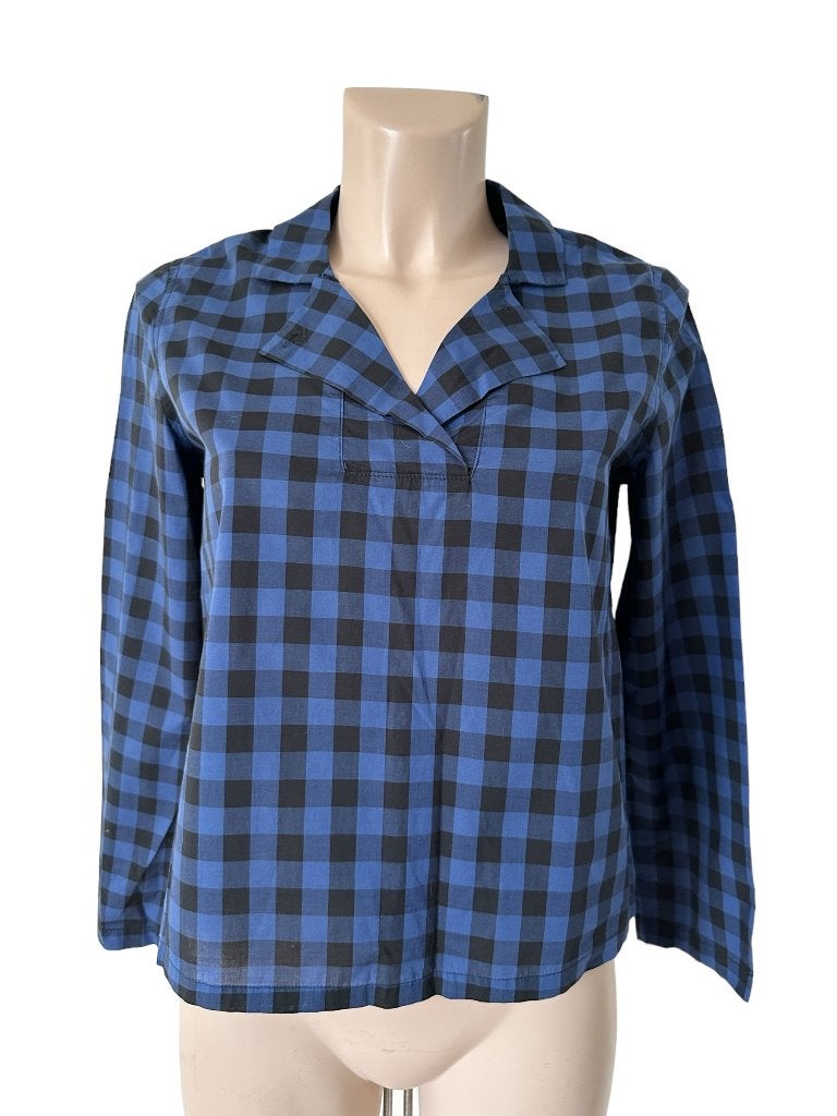 Bellerose shirt lange mouw S, Blauw, Ophalen of Verzenden, Zo goed als nieuw, Lange mouw