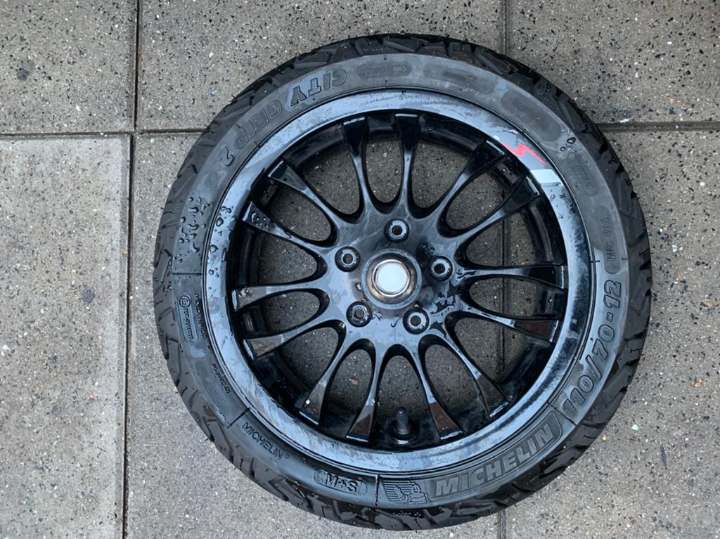 Vespa sprint voorvelg Michelin, Ophalen of Verzenden, Zo goed als nieuw, Overige typen, Vespa