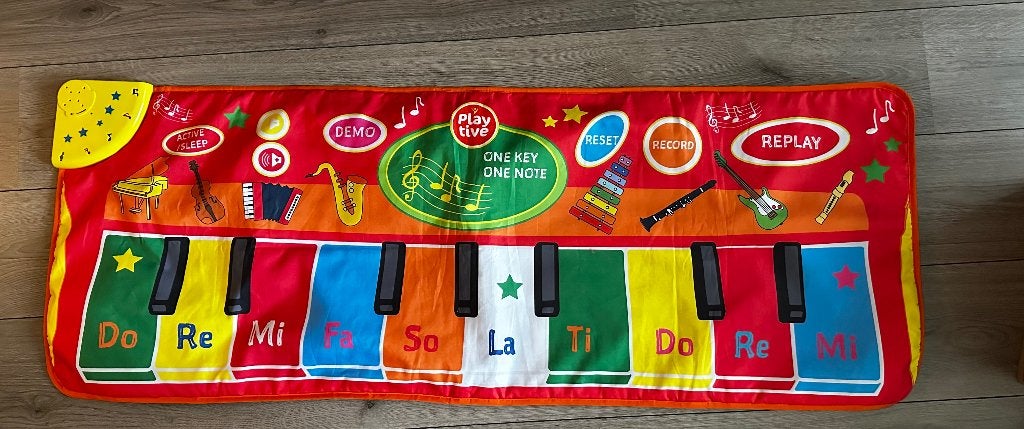 Playtive was een pianospelmat met interactieve muziek, Ophalen of Verzenden, Zo goed als nieuw, Overige typen, Met geluid