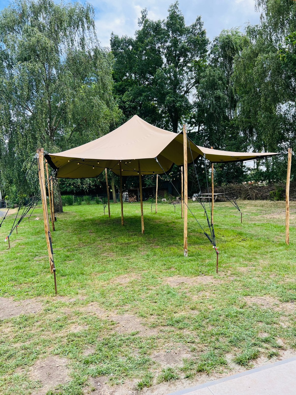 Exclusieve stretchtent verhuur – Creëer de perfecte sfeer, Ophalen, Zo goed als nieuw, Minder dan 5 meter, 6 meter of meer