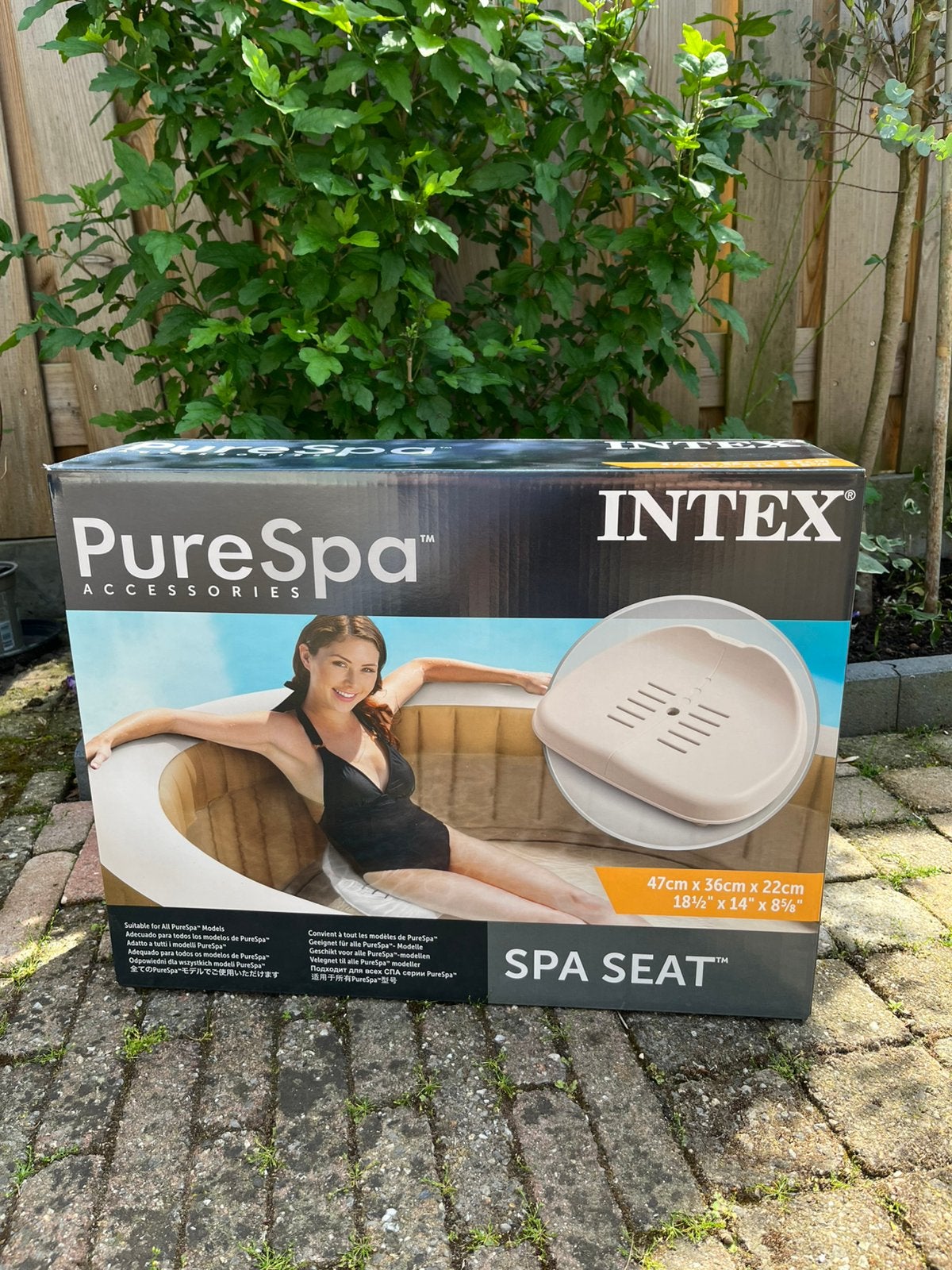 Intex Pure Spa Zitje, Tuin en Terras, Ophalen, Zo goed als nieuw