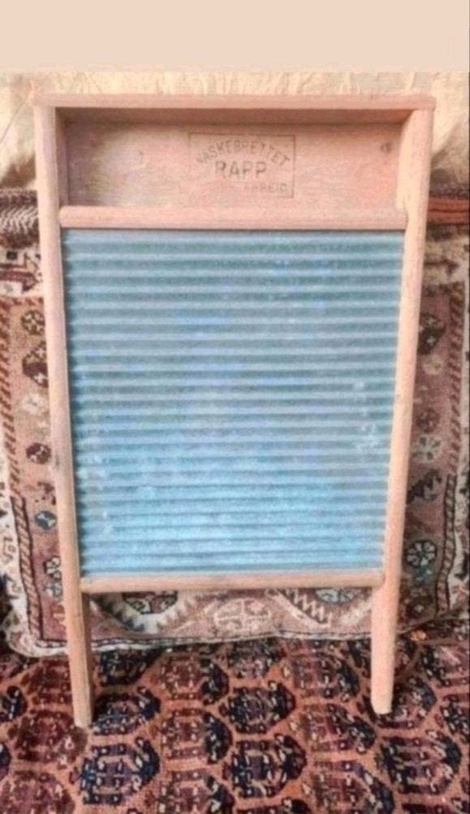 Rapp Antiek Wasbord Noorwegen, Ophalen of Verzenden