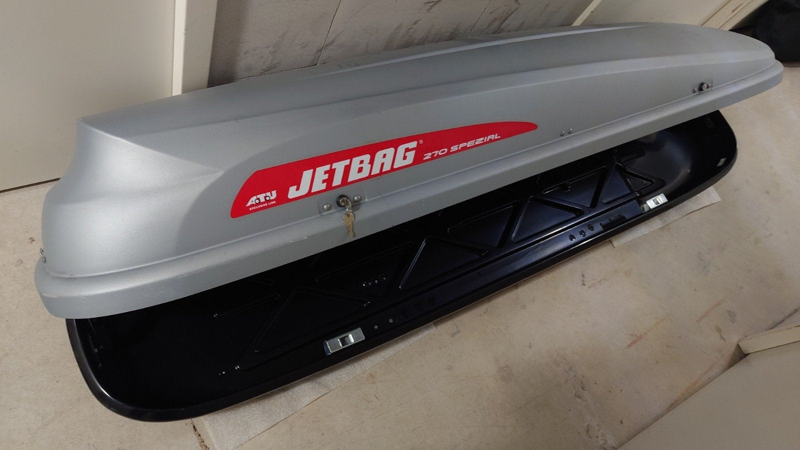 Jetbag 270 Spezial dakkoffer, Auto diversen, Ophalen, Zo goed als nieuw