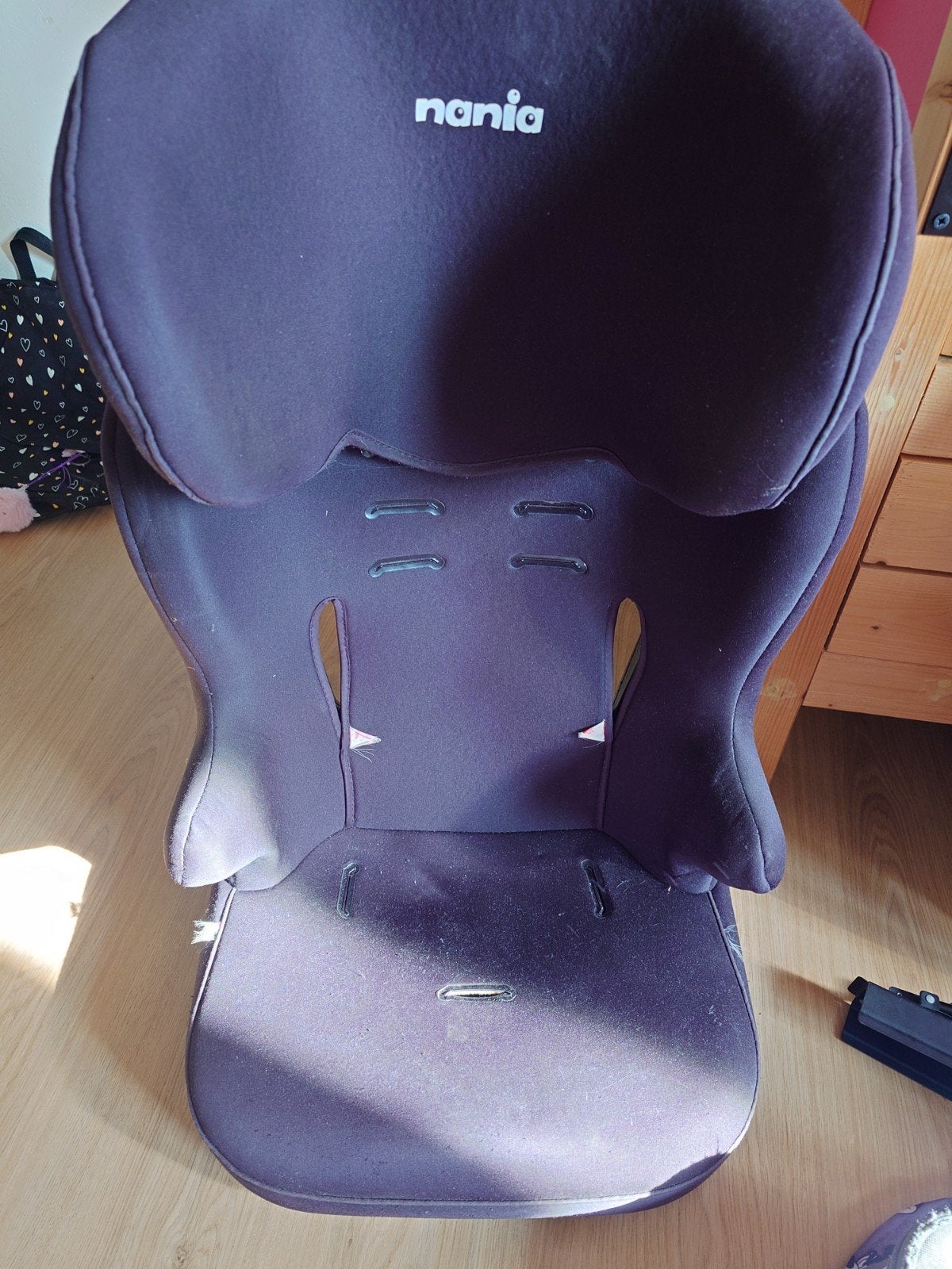 Autostoel Nania, 15 t/m 36 kg, Ophalen, Overige merken, Gebruikt