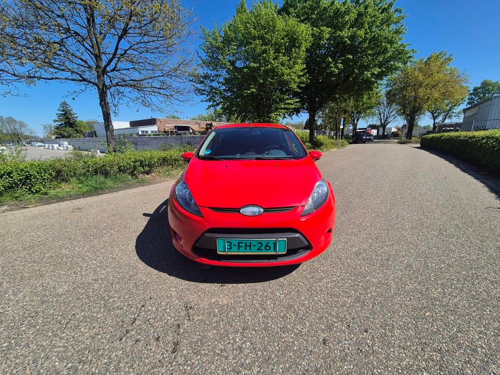 Ford Fiësta 1.25 44KW 5DR 2009 Rood, Auto's, Ford, Particulier, Fiësta, ABS, Airbags, Boordcomputer, Centrale vergrendeling, Electronic Stability Program (ESP)