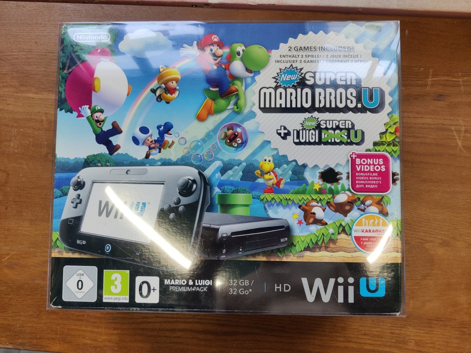 Nintendo Wii U Premium Pack 32GB met 5 games, Spelcomputers en Games, Spelcomputers | Nintendo Wii U, Ophalen of Verzenden, Met 1 controller
