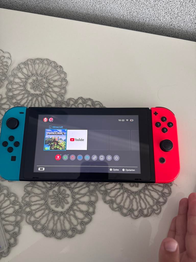 Nintendo Switch Original met Dock en Joy-Cons, Spelcomputers en Games, Spelcomputers | Nintendo Switch, Zo goed als nieuw, Switch Original