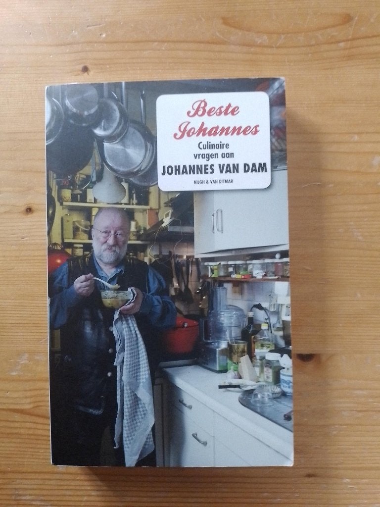 Beste Johannes  culinaire vragen aan Johannes van Dam, Boeken, Gelezen, Johannes van Dam, Overige typen, Ophalen of Verzenden