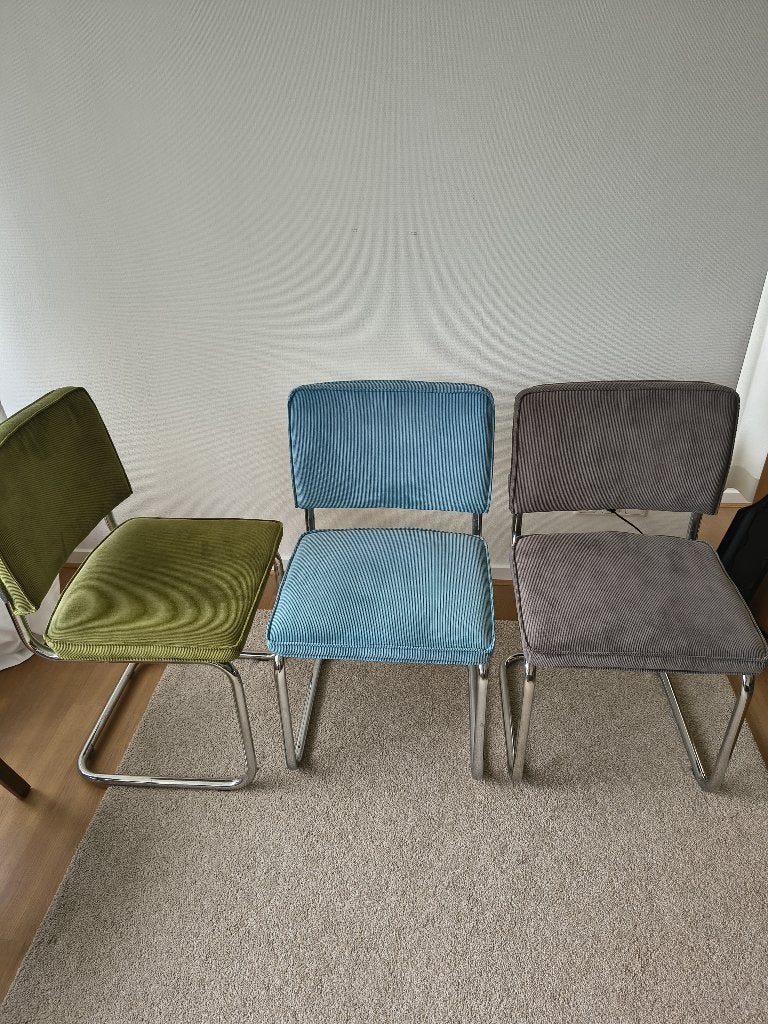 Eetkamer- bureaustoelen, Ophalen, Overige kleuren, Drie, Zo goed als nieuw