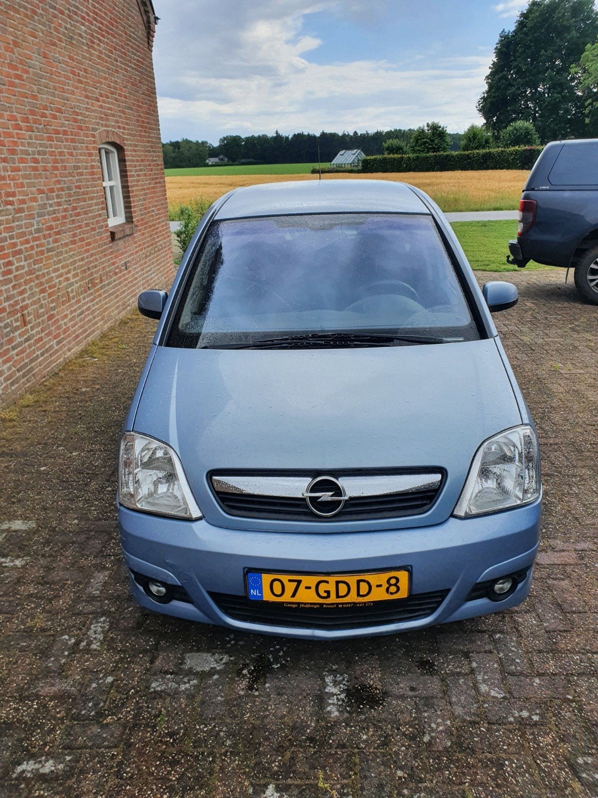 Opel Meriva 1.6 16V 77KW Easytronic 2008 Blauw, Auto's, 4 cilinders, Blauw, Origineel Nederlands, 66 €/maand