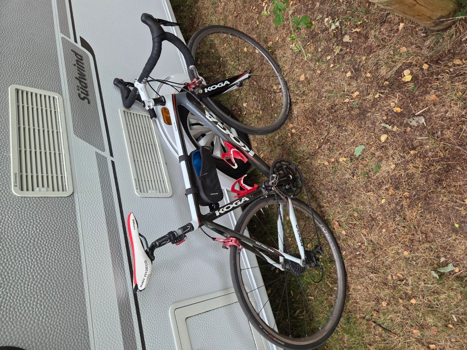 Koga Carbon Racefiets - Zadelpen Aangepast, Ophalen, Gebruikt, Carbon, 57 tot 61 cm