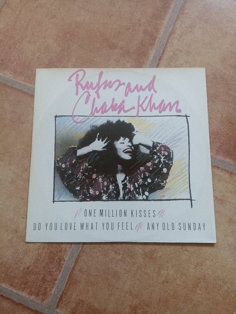12'' Rufus & Chaka Khan - One million kisses, Ophalen of Verzenden, Gebruikt, 12 inch