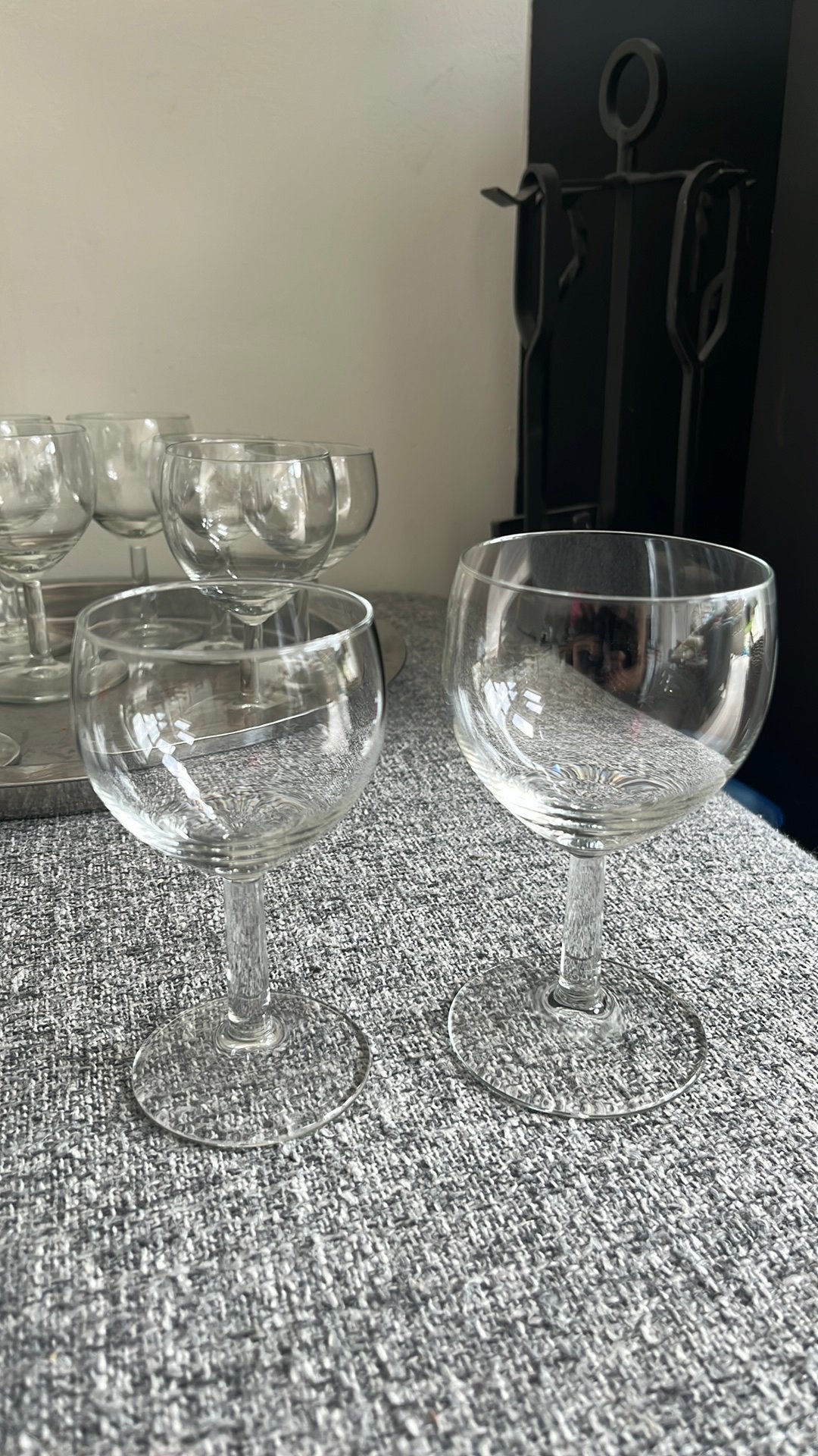 12 wijnglazen (6+6), Ophalen, Glas of Glazen, Nieuw, Glas