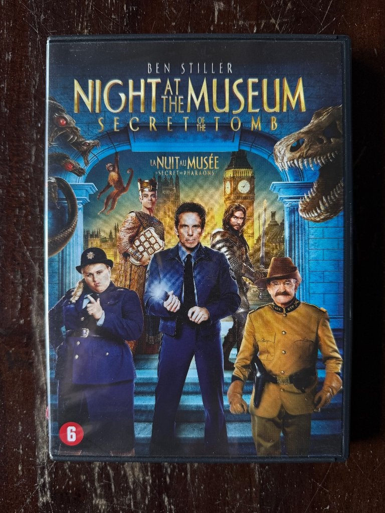 Night at the Museum DVD The Secret Tomb, Bonusmateriaal, Nederlands, Ophalen of Verzenden, Zo goed als nieuw
