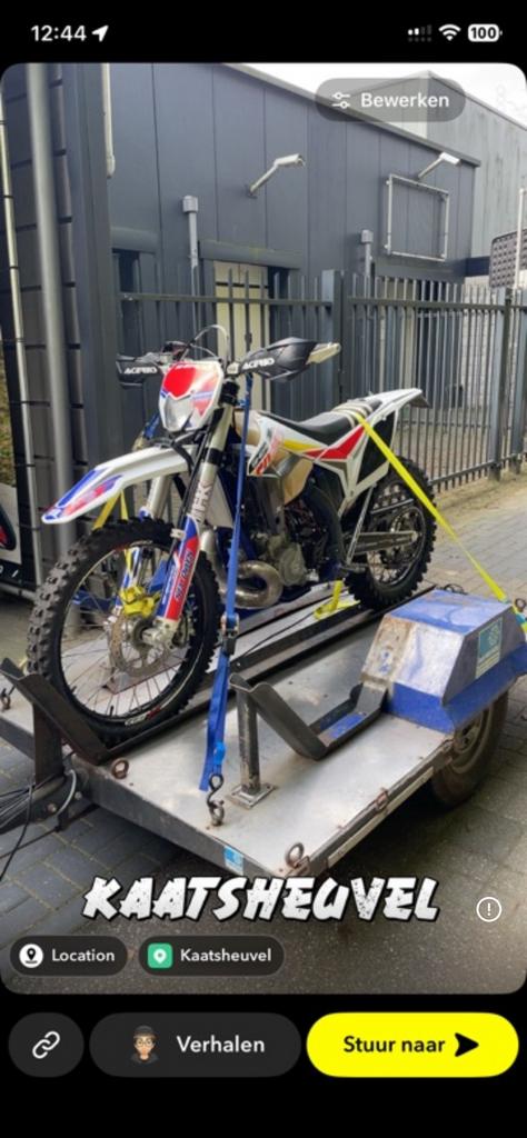 Sherco 300 2 takt sixdays belgische papieren, Ophalen, Zo goed als nieuw