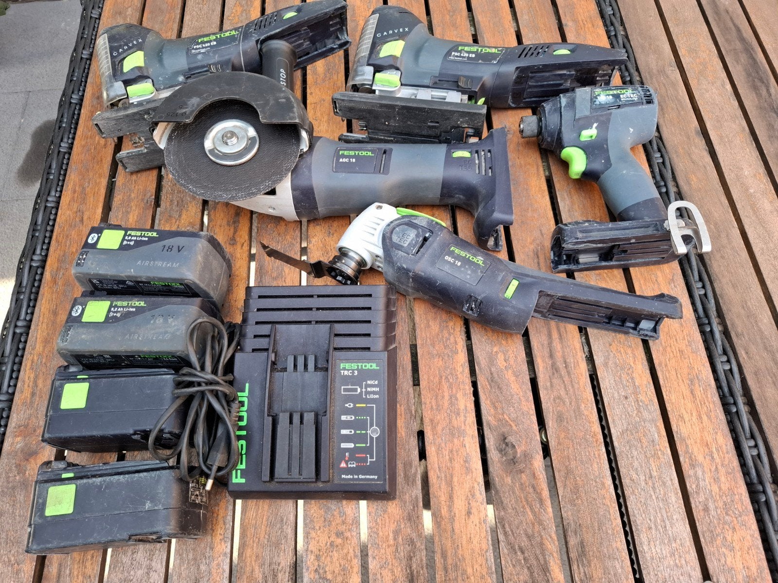 Festool 18v/15v, Ophalen, Boor- en Schroefmachine