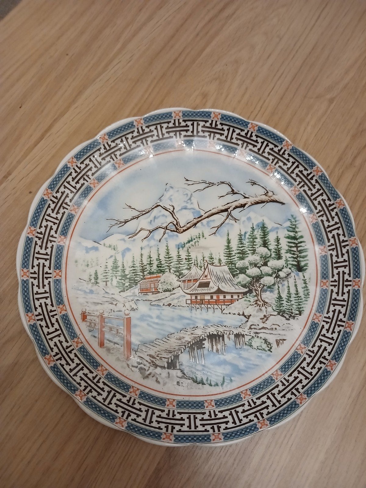 Chinees wandbord, Ophalen of Verzenden