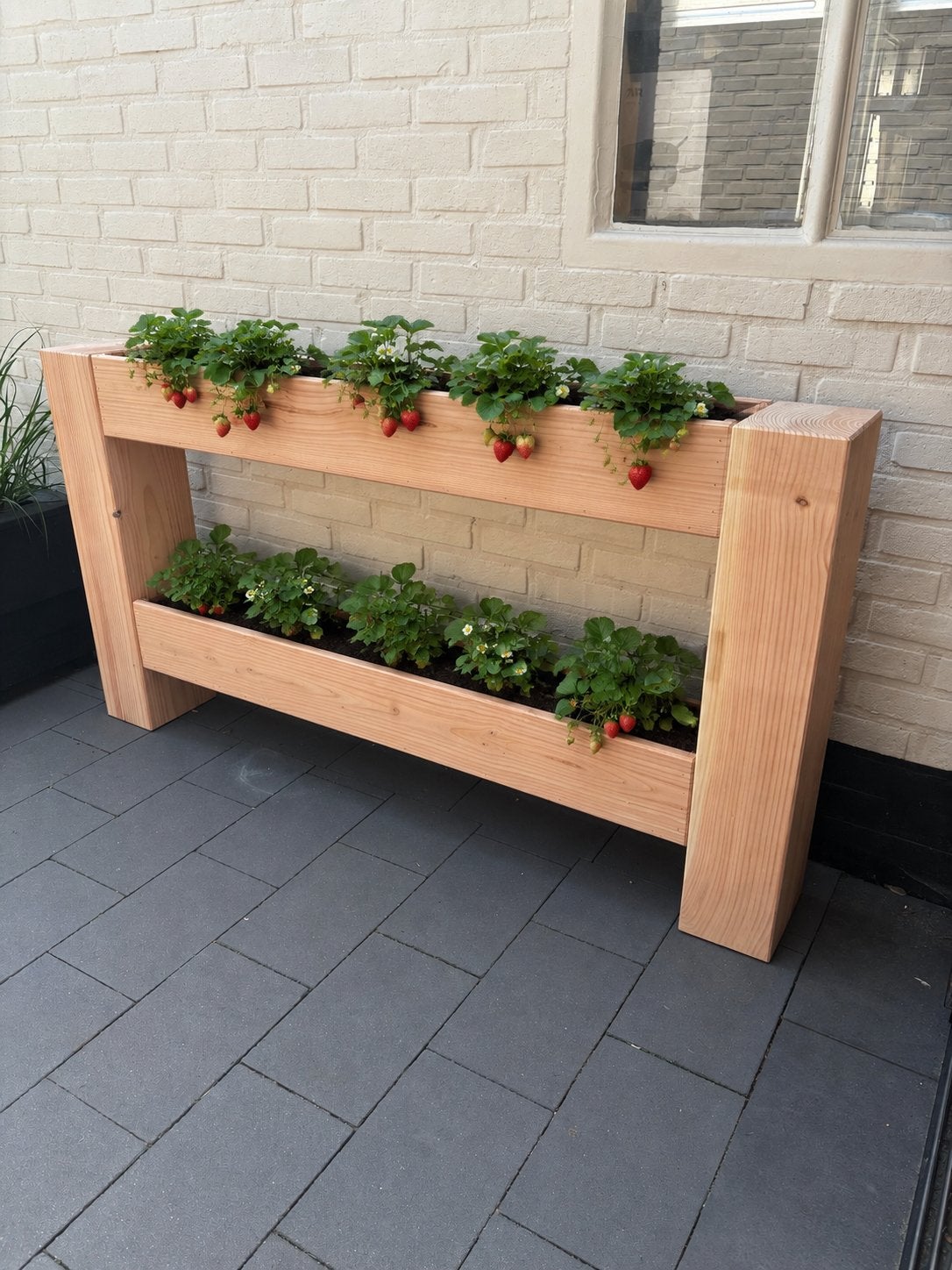 Douglas kruidenbak | aardbeienbak | verhoogde plantenbak, Tuin en Terras, Bloembakken en Plantenbakken, Balkon, Nieuw, Ophalen of Verzenden