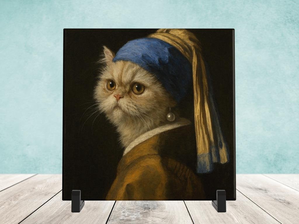 Het Meisje met de Parel - Perzische Kat, Verzenden, Nieuw