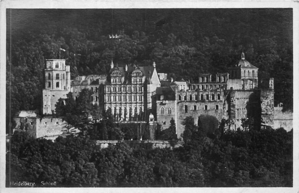 381-221-031 Heidelberg Schloss, Verzamelen, Verzenden, Voor 1920, Duitsland