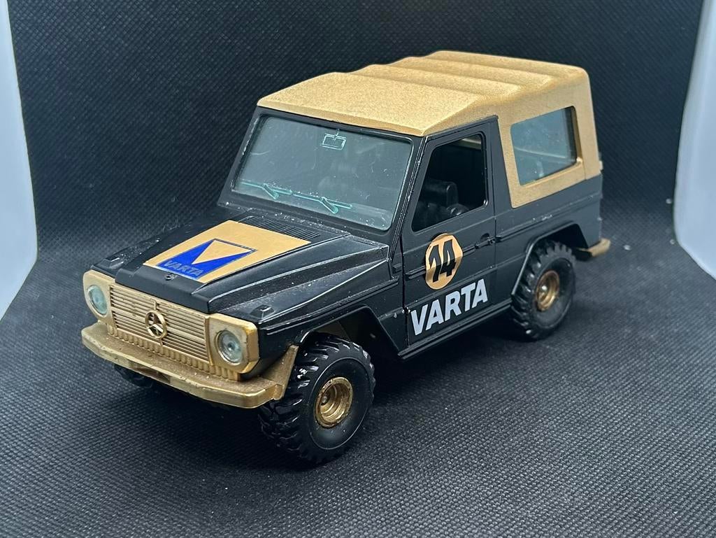 Gama Mercedes Benz G-Klasse Varta Reclame 1:24, Verzenden, Zo goed als nieuw, Overige merken
