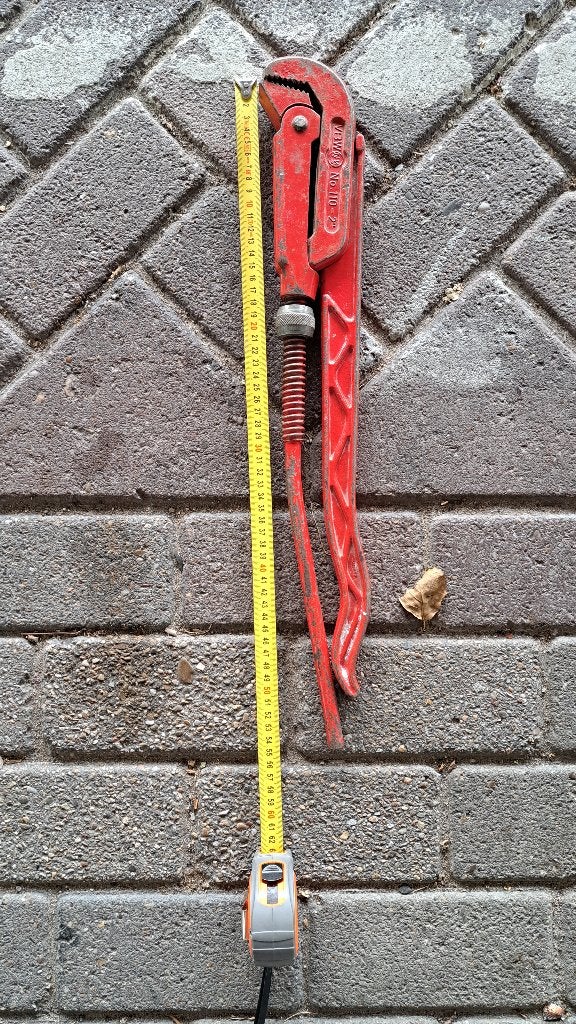 Zware moordenaar (pijptang) - 60 cm, Ophalen of Verzenden, Gebruikt, Tang, Overige merken