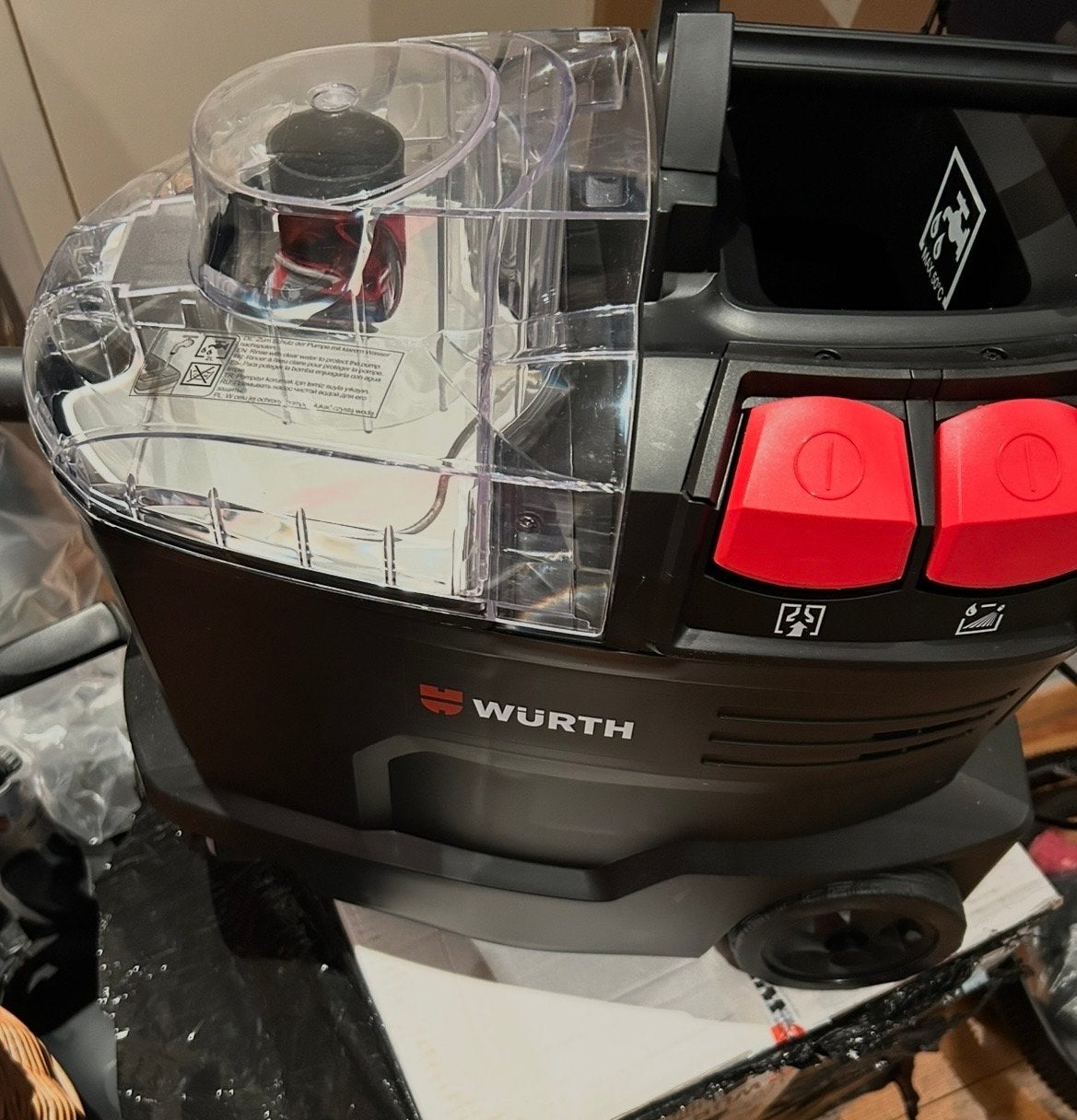 Nieuwe Würth SEG 10 Compact Spuitextractieapparaat, Overige merken, Nieuw, Ophalen of Verzenden, Vloerreiniger