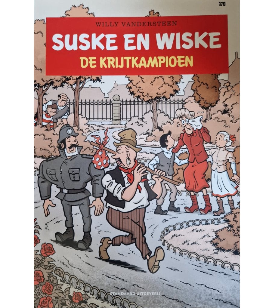 Suske en Wiske - De Krijtkampioen (nr. 370), Eén stripboek, Ophalen, Zo goed als nieuw, Willy Vandersteen