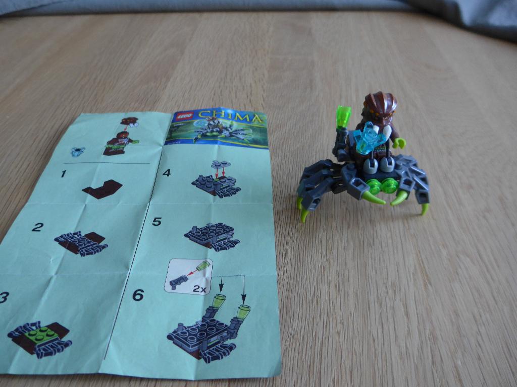 Lego Chima Spinnen Crawler 30263 compleet, Ophalen of Verzenden, Zo goed als nieuw, Complete set, Lego