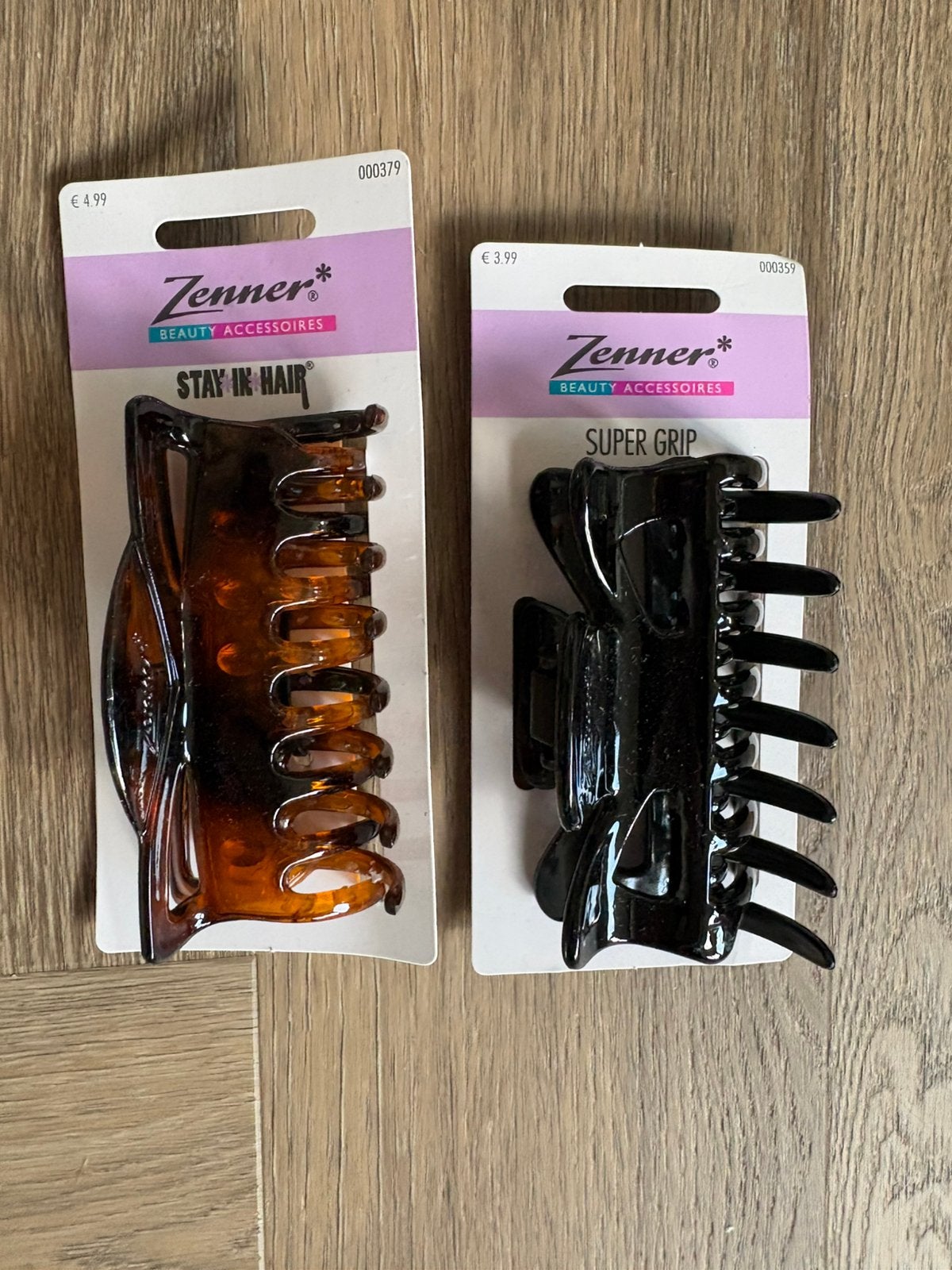 Nieuwe Zenner haar klemmen twee stuks, Ophalen of Verzenden, Nieuw, Haarspeld