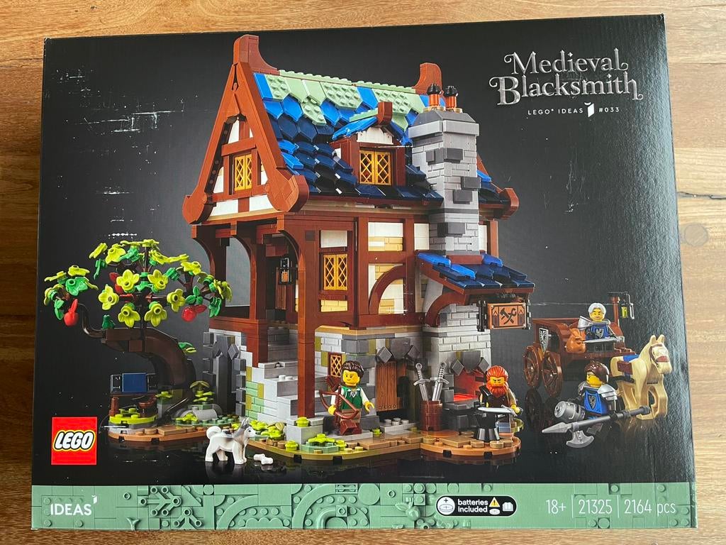 Lego 21325 Middeleeuwse Smid nieuw verzegelde doos, Lego, Nieuw, Ophalen of Verzenden, Icons