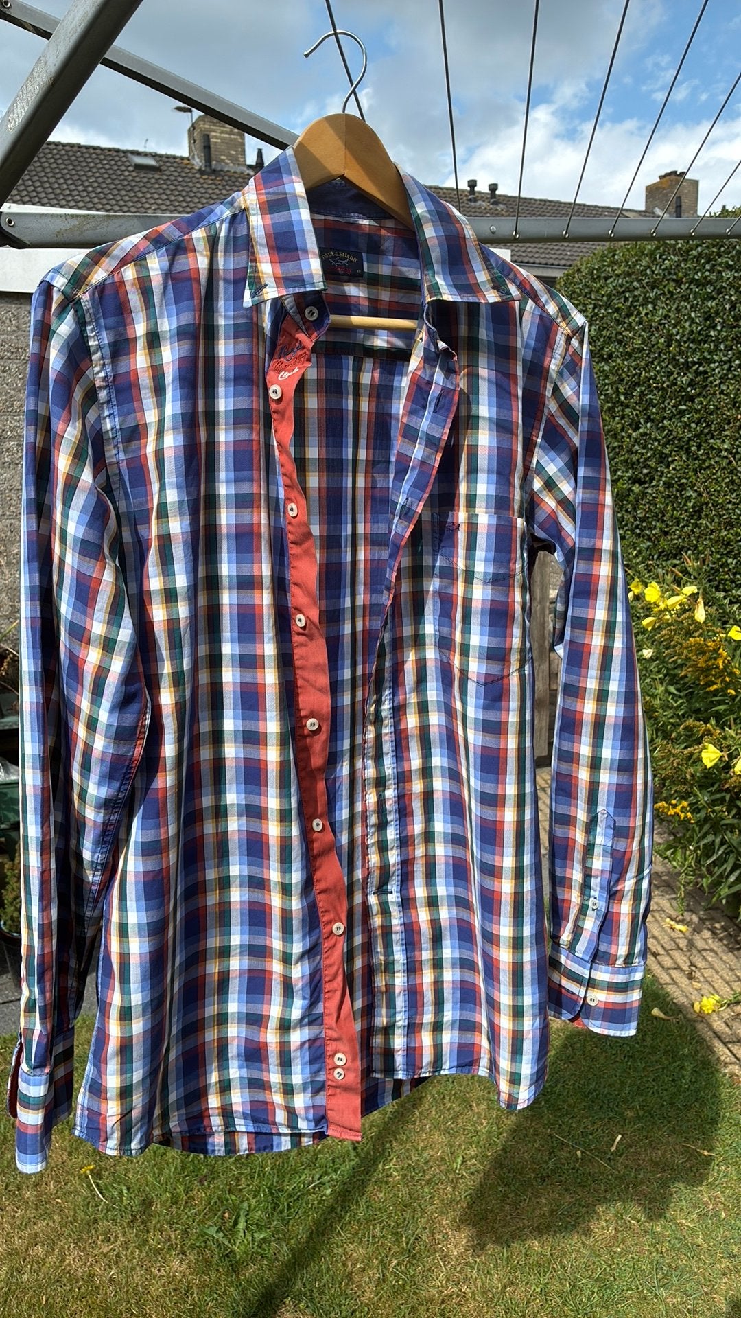 Paul & Shark overhemd, maat 40, Kleding | Heren, Ophalen of Verzenden, Gedragen, Overige kleuren, Halswijdte 39/40 (M)