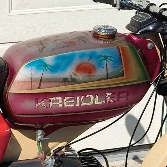 Kreidler Tank speciale lak special paint, Ophalen of Verzenden, Gebruikt, Tank