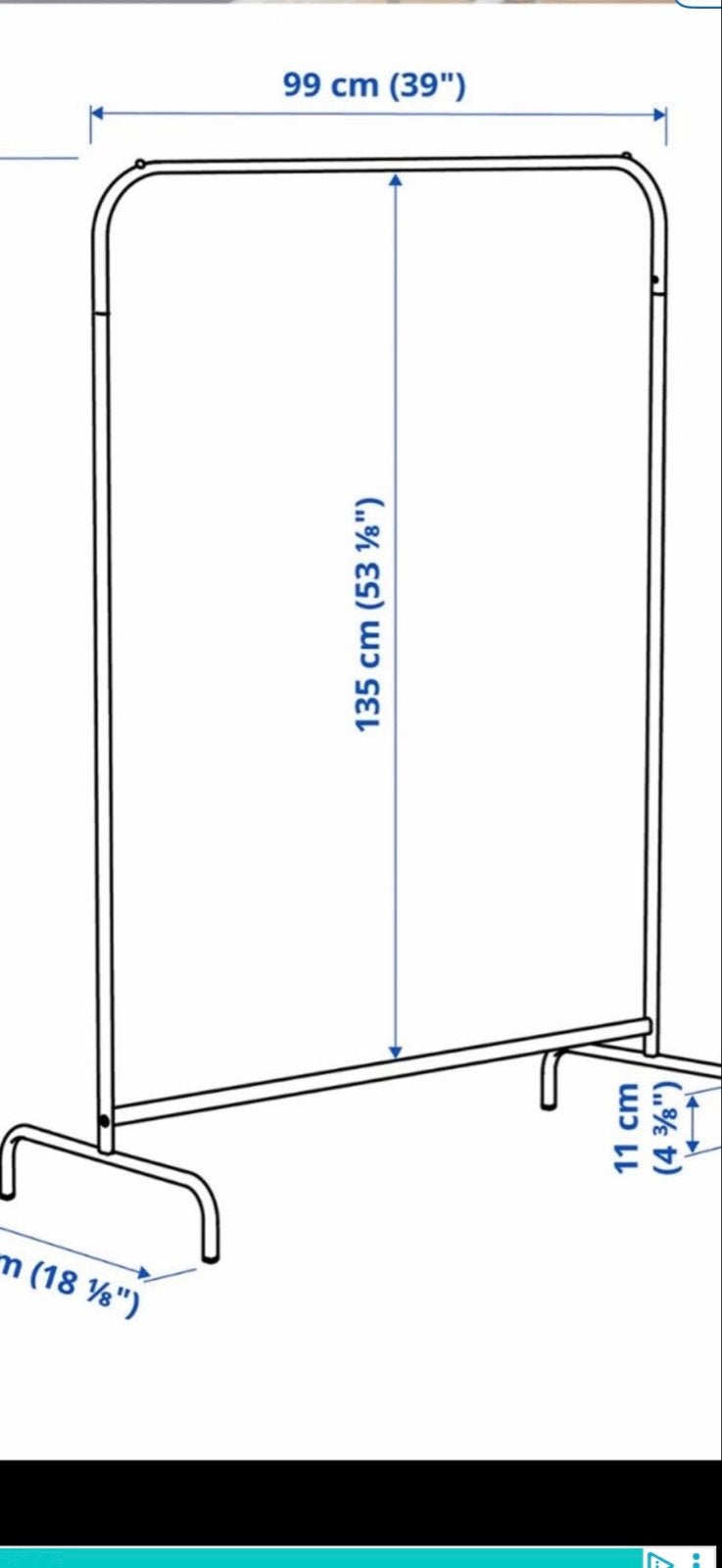 IKEA Kledingrek - Gratis af te halen, Ophalen, Gebruikt